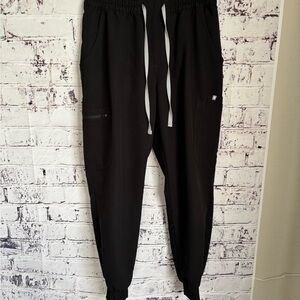 Figs Black Scrub Pants